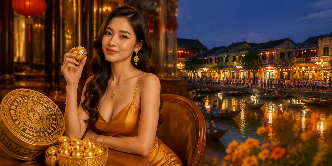 Người chơi tại Hội An truy cập casino trực tuyến trên điện thoại tại quán cà phê